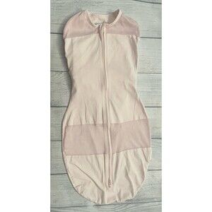 Pink Happiest Baby Girl Stars Sleep Swaddle, Size Large, 18-26 pounds